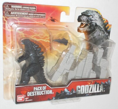 BANDAI GODZILLA PACK OF DESTRUCTION 3.75
