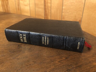 Nelson RSV Revised Standard Version Bible Genuine Leather 3807 Text Edition-image