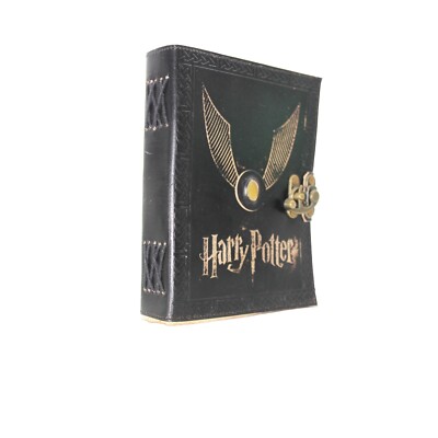 Handmade Leather Bound Journal Antique Blank Paper Notebook Diary Sketchbook S28-image