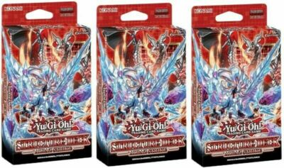 Yugioh TCG Albaz Strike 1st Edition Structure Deck 3-Pack (3 Decks) SEALED!-image
