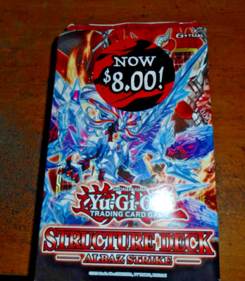 Konami Yu-Gi-Oh! TCG Structure Deck Albaz Strike Trading Card Game - 44 Cards-image