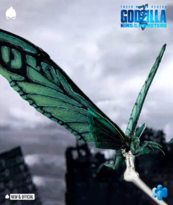 HIYA Toys Godzilla King Of The Monsters Mothra Emerald Titan Ver. Figure-image