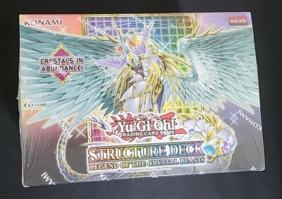Yugioh Legend Of The Crystal Beasts Deck (8ct) - Sealed Display - Offers Welcome-image