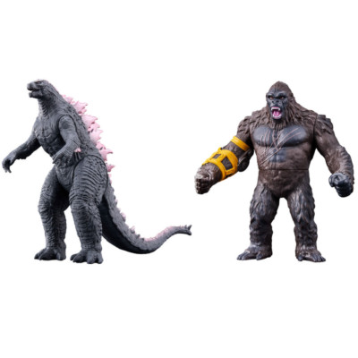 Movie Monster Series 2024 Godzilla x Kong The New Empire Toy Figure 2 Types Set-image