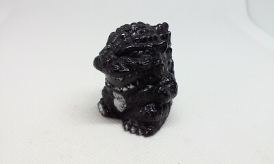 Vintage SD Godzilla (1984) Figure From Godzilla Finger Puppet 2 Set Bandai 1994-image