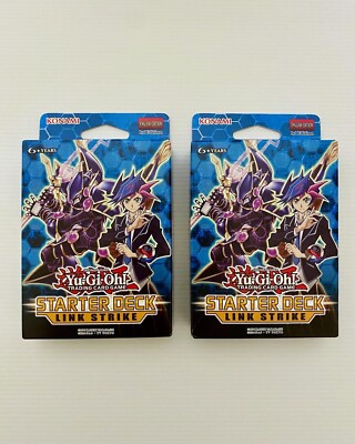 Yu-Gi-Oh Starter Deck Link Strike cards unopened Structure Deck-image
