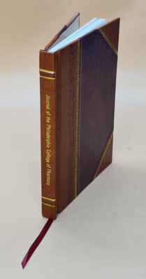 Journal Of The Philadelphia College Of Pharmacy 1827 [Leather Bound]-image