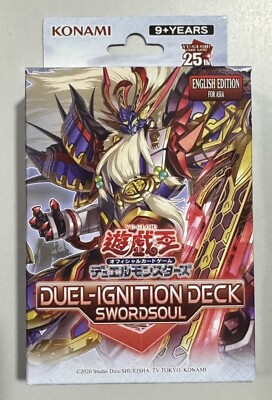 YUGIOH DUEL-IGNITION DECK SWORDSOUL ASIA ENGLISH EDITION STRUCTURE DECK SEALED-image