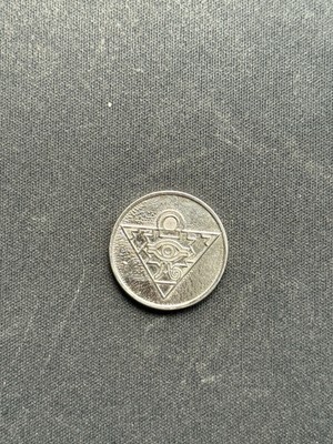 Vtg 2002 Metal Duel Japanese Kaiba Structure Deck Yu-Gi-Oh! Coin, Free Shipping!-image