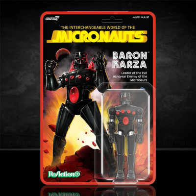 Baron Karza Micronauts Action Figure | 1:18 Scale | Super7 Reaction+ Collectible-image