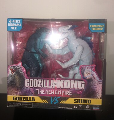 Godzilla X Kong The Empire Godzilla Vs Shimo Pack of 2 Action Figure-image