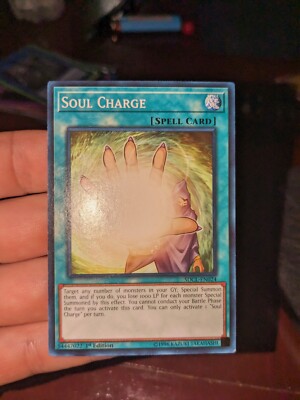 Yu-Gi-Oh! TCG Soul Charge Structure Deck: Cyberse Link SDCL-EN024 1st Edition...-image