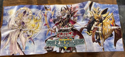 YuGiOh TCG Paper Playmat Structure Deck Order Of The Spellcasters-image