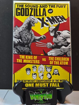 GODZILLA VS. X-MEN #1 MARVEL 2025 NM 1ST PRINT LEE GARBETT VS. VARIANT-image