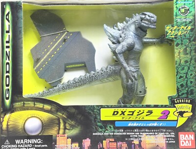 DX Godzilla #2 Thunder Tail Action Figure Factory Sealed TRENDMASTERS BANDAI-image
