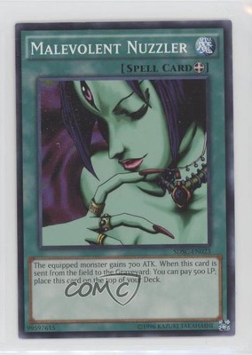 2009 Yu-Gi-Oh! Spellcasters' Command Structure Deck Malevolent Nuzzler 0yj1-image