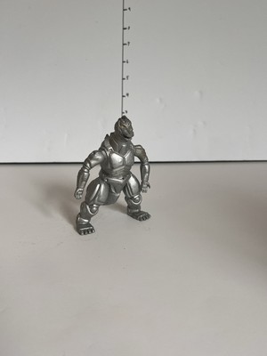 Vintage Silver Godzilla Action Figure-image