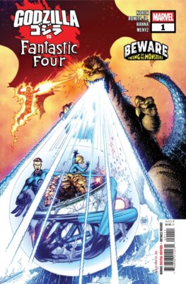 Godzilla vs. Fantastic Four #1 (Pick a Variant) Marvel Comics 2025 (Boarded)-image
