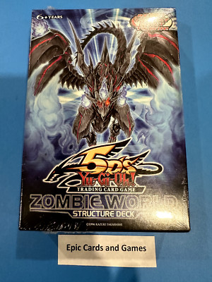 ( ZOMBIE WORLD ) - 5D'S Structure Deck - 1st Edition - Sealed & New - Yu-Gi-Oh-image