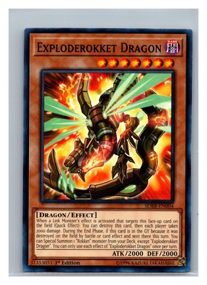 Structure Deck: Rokket Revolt #SDRR-EN004 Exploderokket Dragon-image