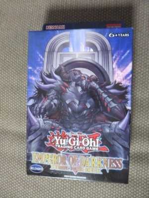 YuGiOh! Emperor of Darkness Structure Deck - SR01 - NEW/Sealed - 1st Edition-image