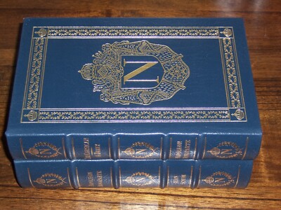 Easton Press THE CORSICAN A DIARY & NAPOLEON BONAPARTE by Alan Schom in 2 vols-image