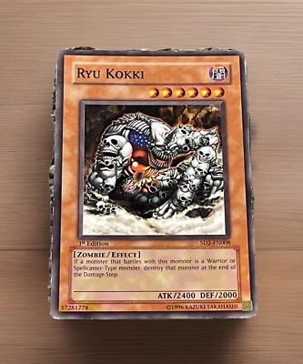 Yu-Gi-Oh! TCG Ryu Kokki Structure Deck SD2-EN008 1st Edition Common-image