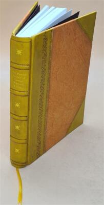 The Private Journal Of George Whitwell Parsons. Prepared By Ariz [Leather Bound]-image