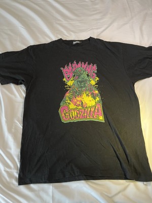 Toho Bandai Burning Godzilla Shirt 2XL Import-image