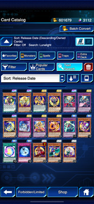 Yu gi oh Duel Links full Lunalight deck and skill-image