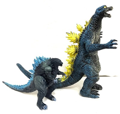 Godzilla Figures Lot of 2 Unbranded Toy-image