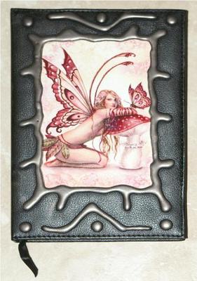 SEXY FAIRY JOURNAL ~ FOR THE CONNOISSEUR ~ LEATHERBOUND Boxed FAIRY SOCIETY-image