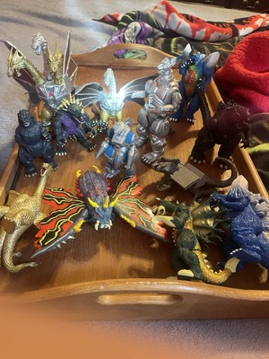 Vintage 90s Trendmasters TOHO Godzilla Mecha Mothers Gigan Figures LOT of 13-image