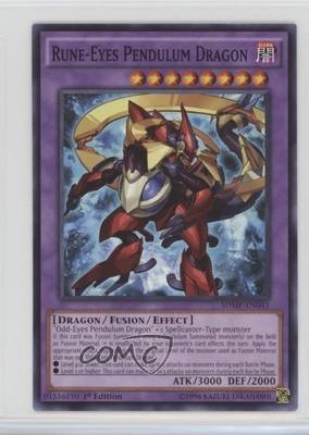 Rune-Eyes Pendulum Dragon 1st Ed. YuGiOh Master of Structure Deck x9i-image