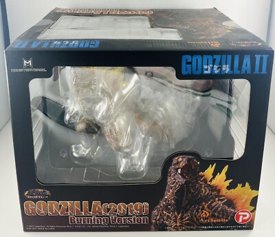 GODZILLA (2019) BURNING VERSION FIGURE MONSTERVERSE PLEX HYPERSOLID 2021 RARE-image