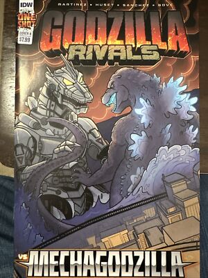 Godzilla Rivals vs Mechagodzilla #1 Cover B Michaud-image