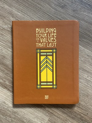 Building Your Life On Values That Last ~ Rick Warren 2018 Leather Bound Journal-image