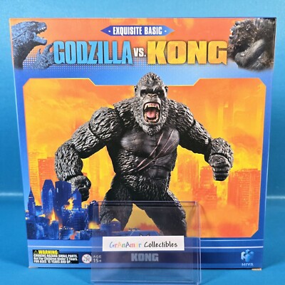 Hiya Toys Godzilla vs Kong Exquisite Basic KING KONG Action Figure 2022 LOT 1665-image