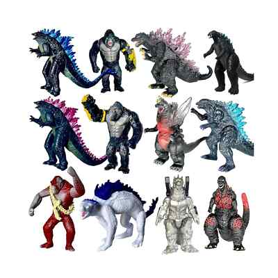 12-Piece Godzilla x Kong: The New Empire Action Figure Set-image