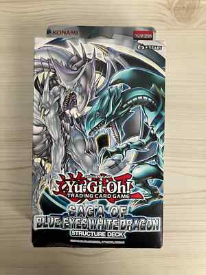 2020 Yu-gi-oh! Saga of Blue-eyes White Dragon Structure Deck Reprint Unlimited-image