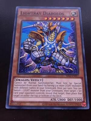 Lightray Diabolos SDLI-EN017 Structure Deck: Realm of Light 1st Edition-image