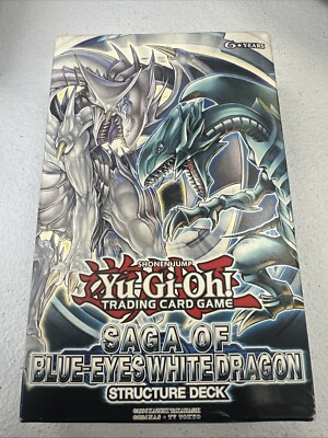 YuGiOh Saga of Blue-Eyes White Dragon Structure Deck Unlimited Edition Sealed-image