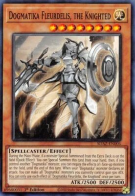 Yugioh! Dogmatika Fleurdelis, the Knighted - SDAZ-EN006 - Common - 1st Edition N-image