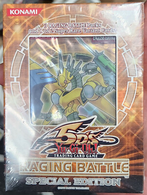 YUGIOH RAGING BATTLE SPECIAL EDITION (3 BOOSTER PACKS) FACTORY SEALED NEW-image