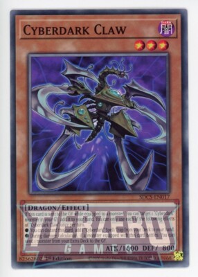 Yugioh Cyberdark Claw SDCS-EN017 Common 1st Edition Near Mint-image