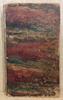 1811 Letters to a Young Lady by John Bennett, 2 Vols. in 1; Unusual Coloring-image