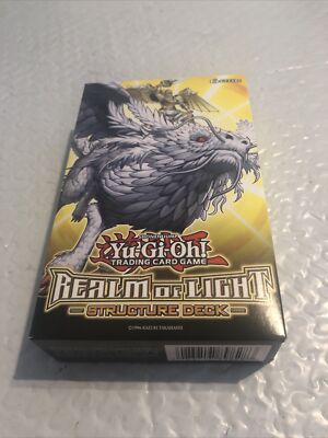 Realm of Light Structure Deck Yugioh Sealed 1st Edition New-image