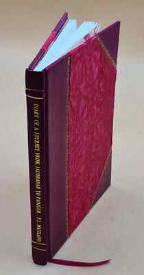 Diary Of A Journey From Jacobabad To Panjgur, And Exploration Of [Leather Bound]-image