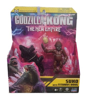 Godzilla x Kong The New Empire Suko With Titanus Doug Figure Set NEW-image