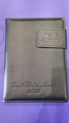 Yacht Club the Monaco YCM 2020 Diary leather bound-image
